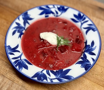 Polish Beet Borscht Soup