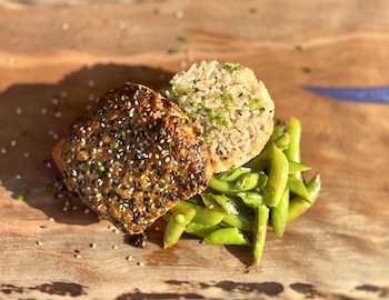 Salmon with Miso Butter