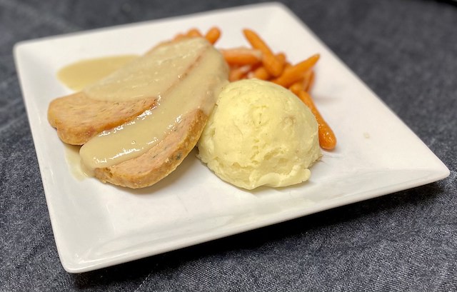 Chicken Meatloaf and Gravy