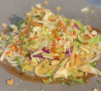 Thai Peanut Salad with Asian Noodles