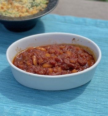 Baked Beans with BBQ Sauce