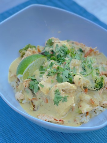 Chili Lime Chicken Thai Curry Sauce