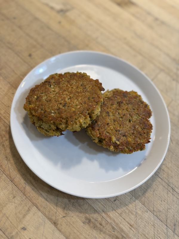 Falafel Burger Patty