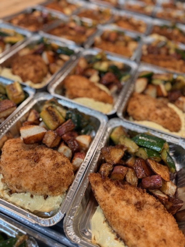 Pretzel Crusted Chicken Breast