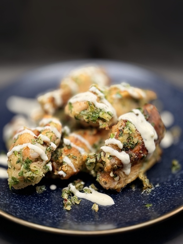 Roasted Garlic & Parmesan Chicken Wings