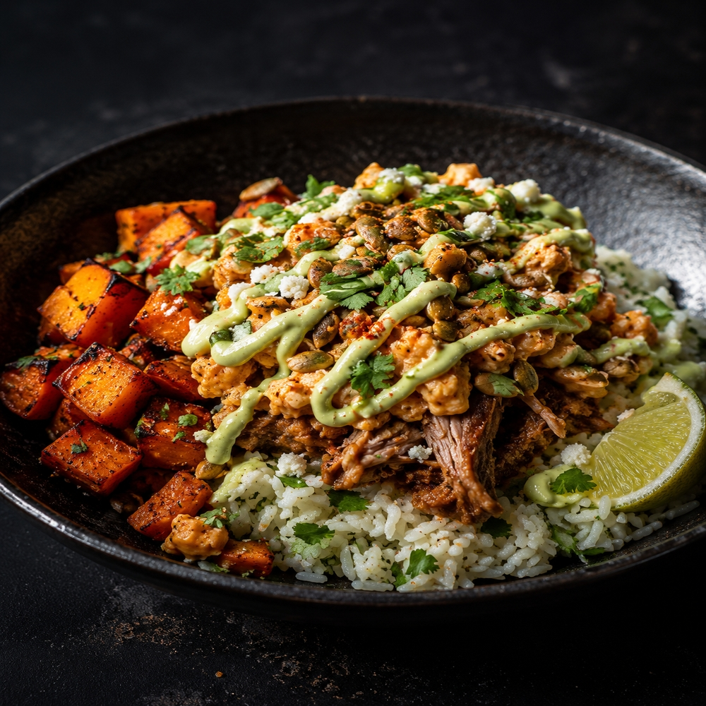 Mexican Pacifico Braised Pork Bowl